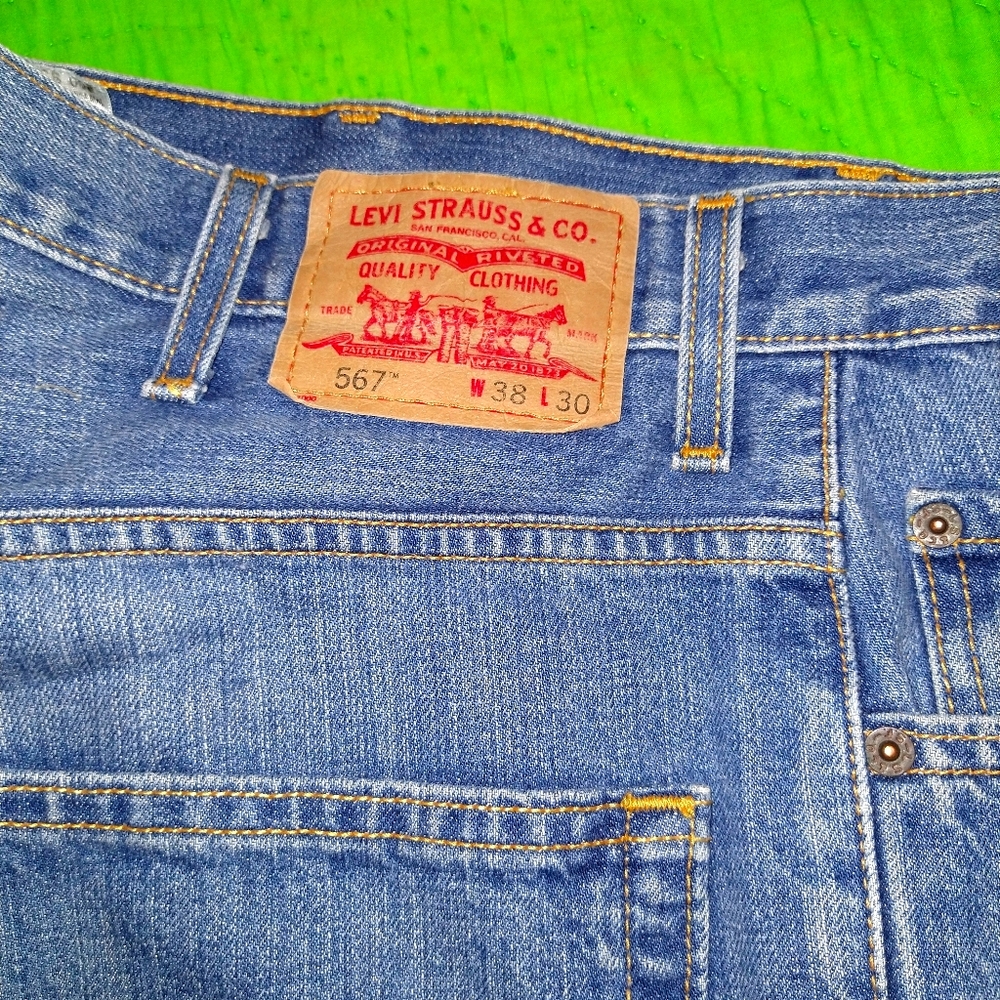 567 Levi boot cut jeans